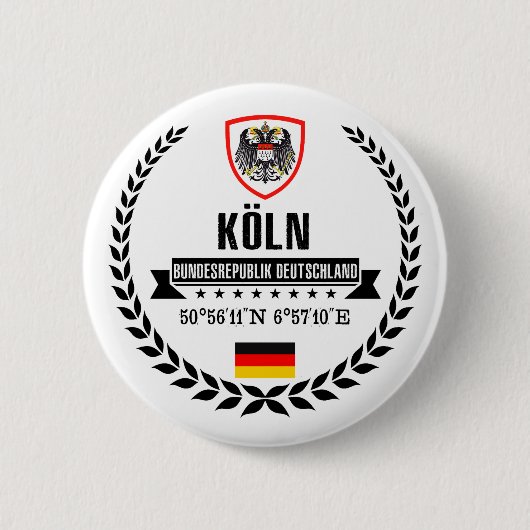 Keulen Ronde Button 5,7 Cm (Voorkant)