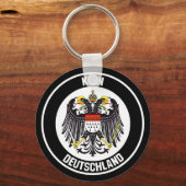 Keulen Round Emblem Sleutelhanger (Voorkant)