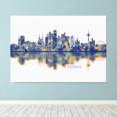 Keulen Skyline Canvas Afdruk (Insitu (Houten vloer))