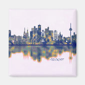 Keulen Skyline Magneet (Voorkant)
