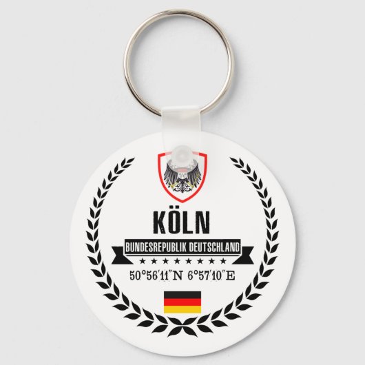 Keulen Sleutelhanger (Voorkant)