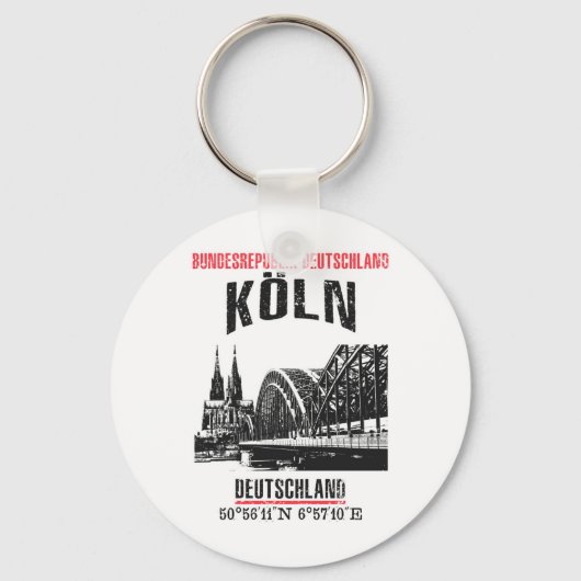 Keulen Sleutelhanger (Voorkant)