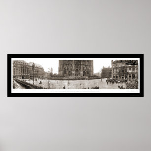 Keulen Troop Review Foto 1919 Poster