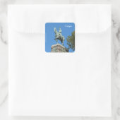 Keulen Vierkante Sticker (Tas)