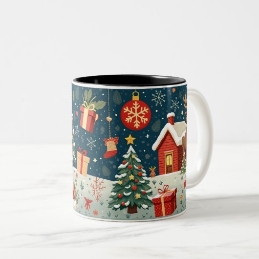 keuliseumaseu meogeujan 9/5.000 kerst Mok (Voorkant rechts)