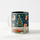 keuliseumaseu meogeujan 9/5.000 kerst Mok (Voorkant links)