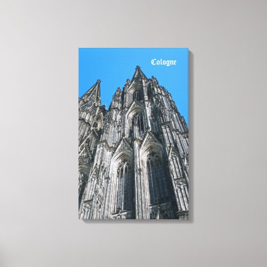 Keulse Dom Canvas Afdruk (Voorkant)