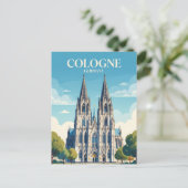 Keulse Dom Duitsland Briefkaart (Staand voorkant)