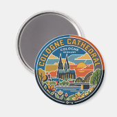 Keulse Dom Duitsland Magneet (Voorkant / Achterkant)