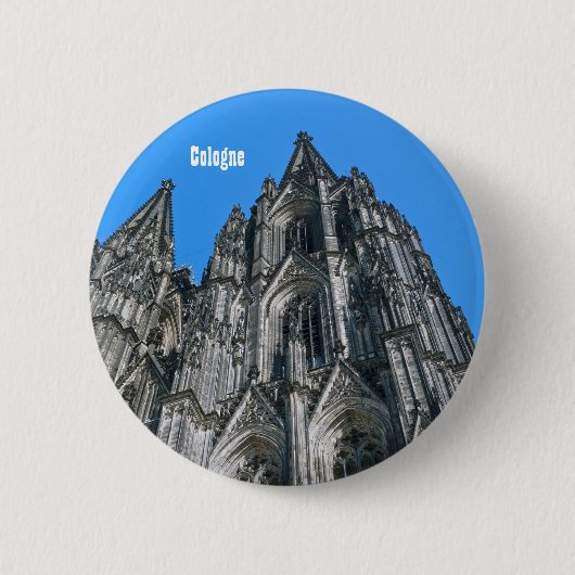 Keulse Dom Knop Ronde Button 5,7 Cm (Voorkant)