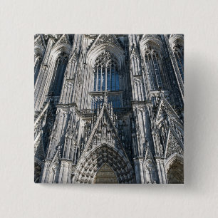 Keulse Dom Vierkante Button 5,1 Cm