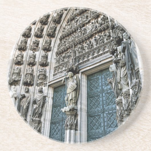 Keulse Dom Zandsteen Onderzetter (Voorkant)