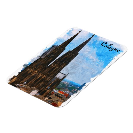 Keulse kathedraal Duitsland reizen Magneet (Linkerzijde)