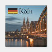 Keulse souvenir magneet (Voorkant)