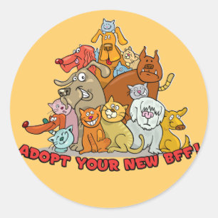 Keur uw nieuwe BFF goed! Stickers