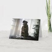 Keurig Dalmation Feestdagen Kaart (Voorkant)