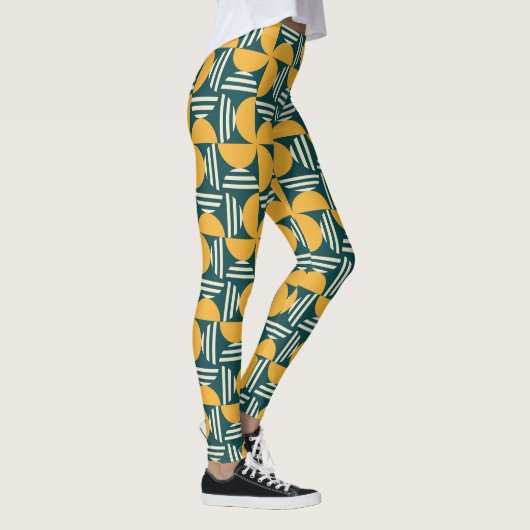 Keurig En Brutaal Abstract Leggings (Rechts)