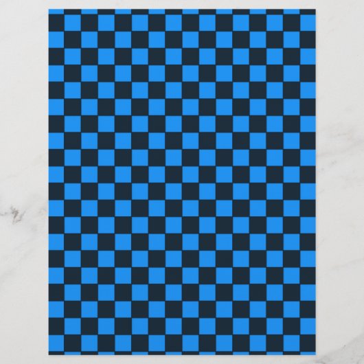 Keurig geometrisch geruit ontwerp flyer (Voorkant)