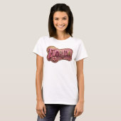 Keurig Goud FLORIDA Statement T-shirt (Voorkant volledig)