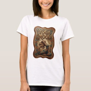 Keurig Goud YOGA MOOD Shirt Ontwerp