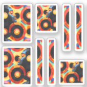 Keurig Oranje Sticker (Voorkant)