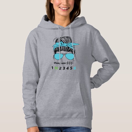 Keurig tot... Grappige Motorfiets Hoodie (Voorkant)