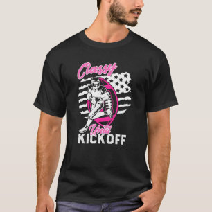 Keurig tot Kickoff American Football Meisje Game V T-shirt