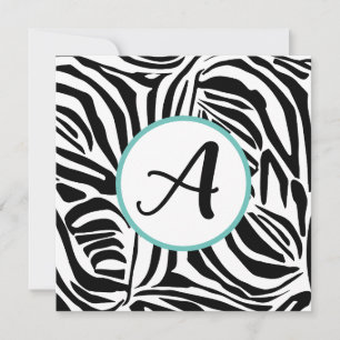 Keurig zwart en wit zebraprintpatroon
