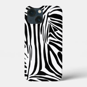Keurig zwart en wit zebraprintpatroon Case-Mate iPhone case