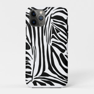 Keurig zwart en wit zebraprintpatroon Case-Mate iPhone case