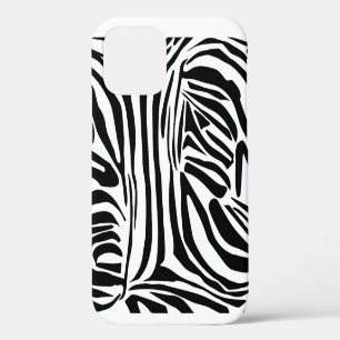 Keurig zwart en wit zebraprintpatroon Case-Mate iPhone case