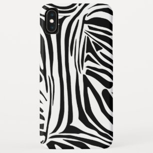 Keurig zwart en wit zebraprintpatroon Case-Mate iPhone case