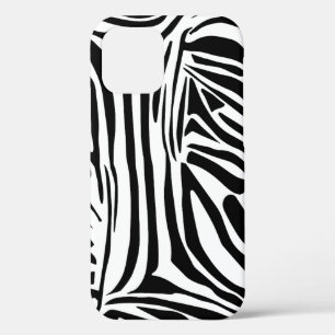 Keurig zwart en wit zebraprintpatroon Case-Mate iPhone case