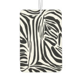 Keurig zwart en wit zebraprintpatroon luchtverfrisser (Achterkant)