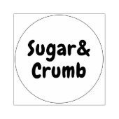 Keurige Bakkerij Merklogo Rubberstempel (Afrduk)
