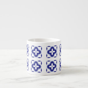 Keurige Blauwe Azulejo Espresso Kop