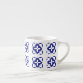 Keurige Blauwe Azulejo Espresso Kop (Rechts)