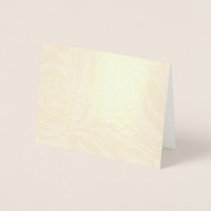 Keurige blauwe en witte zebraprint folie kaarten