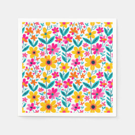 Keurige bloei servet