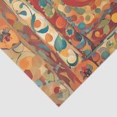 Keurige en trendy haan tissuepapier (Detail)