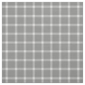 Keurige houtskool en witte ruiten stof (Swatch)
