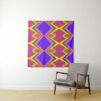Keurige Orchidee & Goud Abstracte Retro Geometrisc