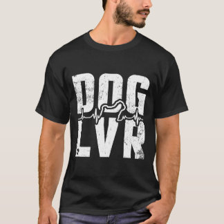Keurige Pug Hond Lvr Beats Cadeau T-shirt