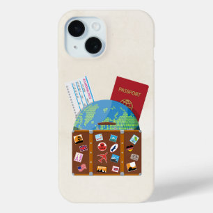 Keurige Sans Serif Esthetische Hoestelcase paspo iPhone 15 Case