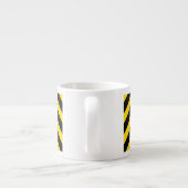Keurige Snelwegverkeershommels Chevrons Espresso Kop (Achterkant)