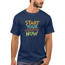 Keurige, versleten typografie: begin nu je avontuu