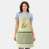 Keuringen en stripes van het liemon Pie Dessert Schort (Gedragen)