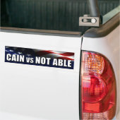 Keus vs. niet mogelijk bumpersticker (Op Truck)