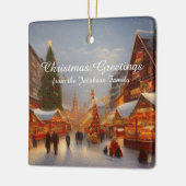 Keusch kerstcadeautjes op de Duitse markt Keramisch Ornament (Links)