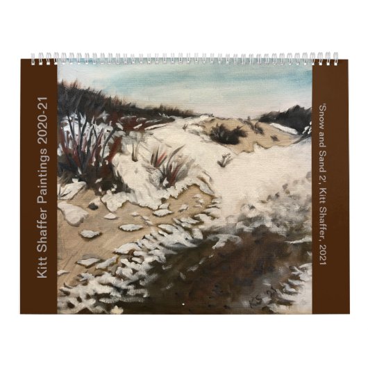 Keut Shaffer-kalender voor schilderijen 2020-2021 Kalender (Hoes)